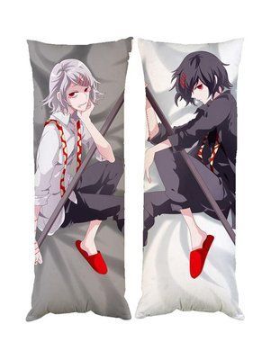 Подушка дакимакура аниме Токийский гуль Tokyo Ghoul декоративная ростовая подушка для обнимания двусторонняя D100-1107-1108 фото
