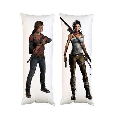 Подушка дакімакура The Last of Us Еллі декоративна ростова подушка для обіймання D100-2155-2156 фото