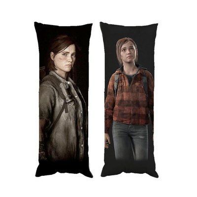 Подушка дакімакура The Last of Us Еллі Tlou 2 Ellie декоративна ростова подушка для обіймання D100-2157-2158 фото