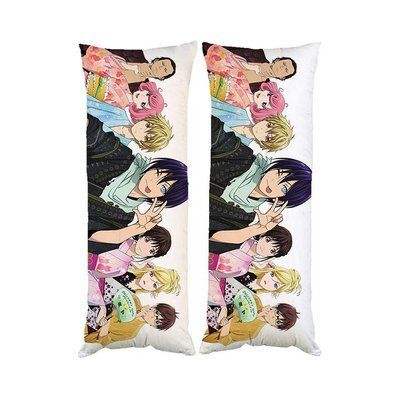 Подушка дакімакура Ято Бездомный Бог Noragami Yato декоративна ростова подушка для обіймання D100-1119-1119 фото