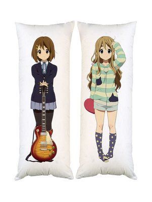 Подушка дакимакура Рицу Тайнака Цумуги Котобуки K-on декоративная подушка для обнимания двухсторонняя D100-1765-1766 фото