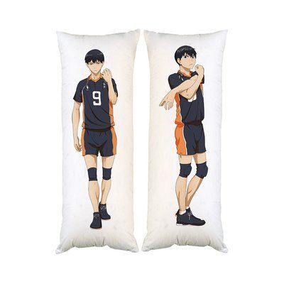Подушка дакімакура Тобіо Кагеяма Tobio Kageyama Волейбол Haikyuu декоративна ростова подушка для обіймання D100-1913-1914 фото